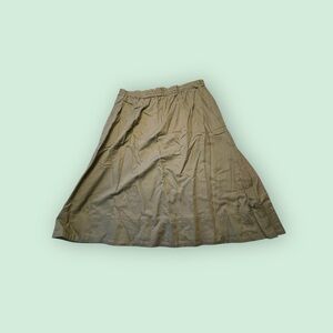 Madewell A-Line Skirt in Khaki